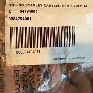 Stanley Silver Canteen